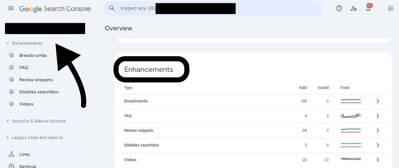 بخش enhncement