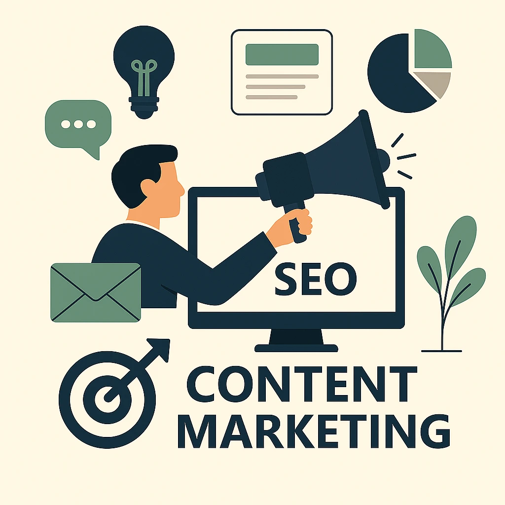 بازاریابی محتوایی برای تغییر رتبه گوگل