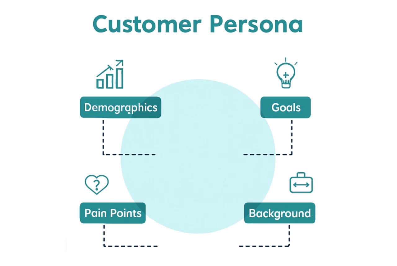اهمبت پرسونای مشتری در بازاریابی